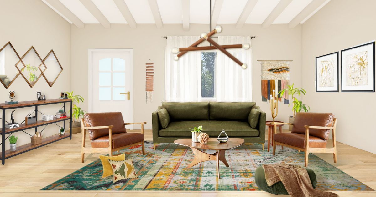 Phong cách thiết kế nội thất Mid-century Modern